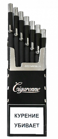Сигареты Cigaronne Super Slims Black100mm