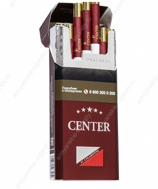 Сигареты Center Super Slims Red