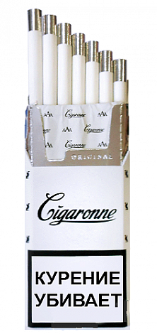 Сигареты Cigaronne XL Filter White120mm