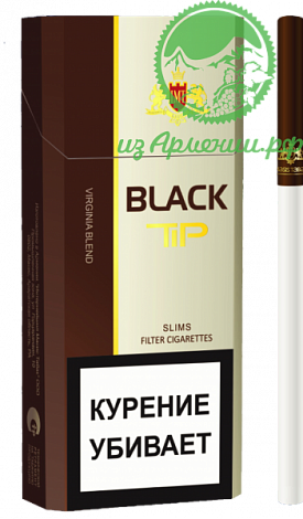 Сигареты Black Tip Slims 100mm